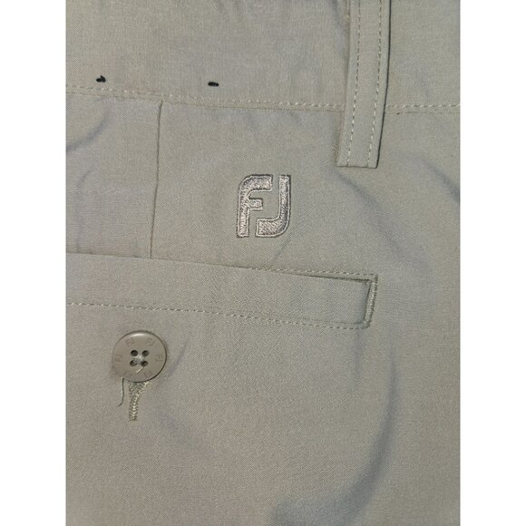 Footjoy FJ Mens Beige Performance Tour Golf Pants 34x32 - Picture 6 of 8